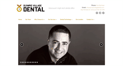 Desktop Screenshot of olympicvillagedental.com